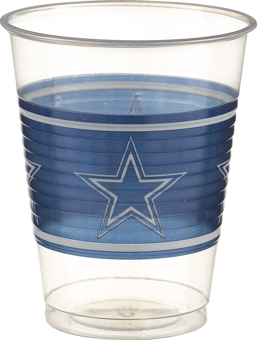Dallas Cowboys Plastic Cups, 25-pk Front_Elevated