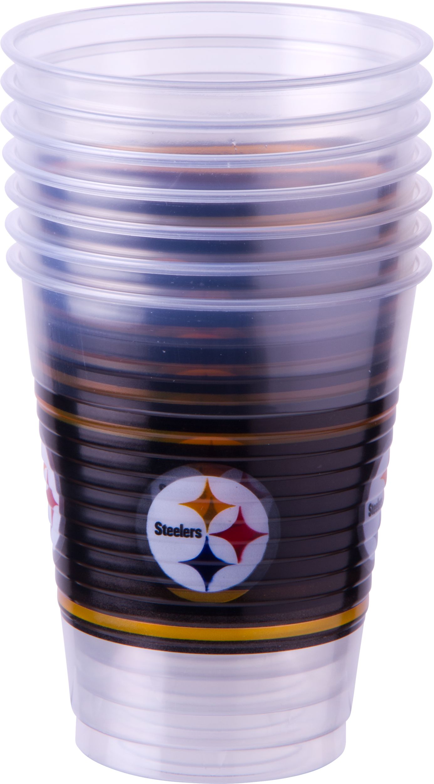 Pittsburgh Steelers Plastic Cups, 25-pk Front_Elevated
