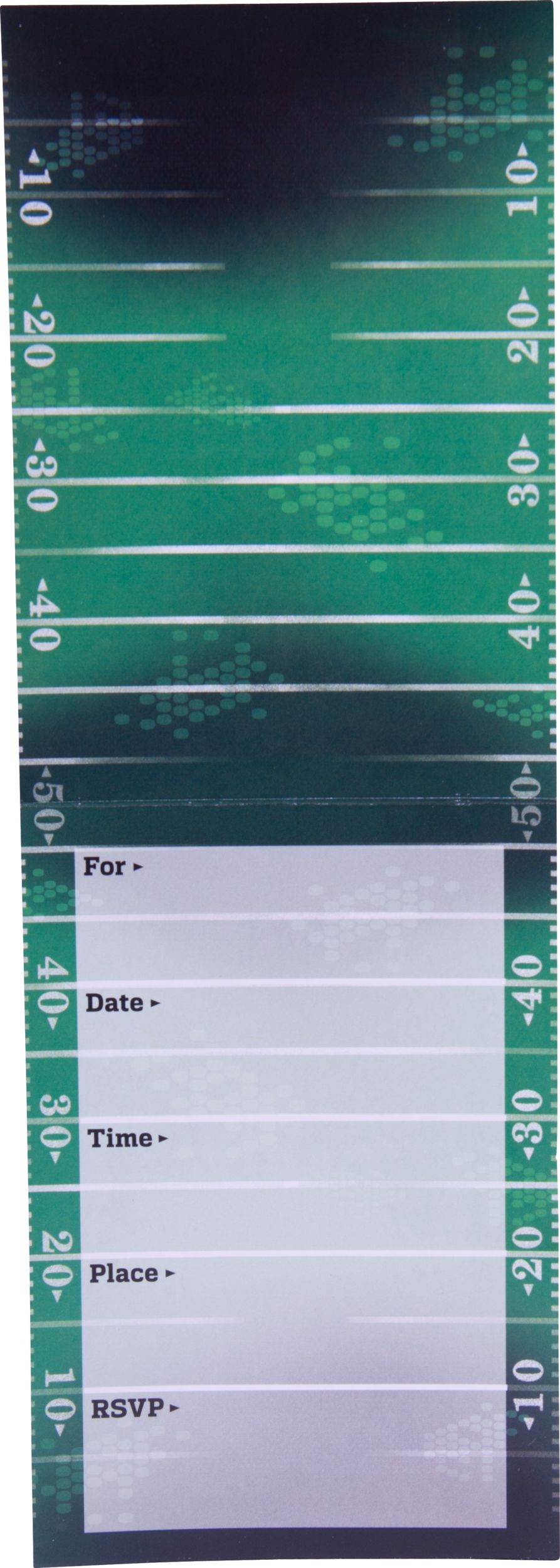 Cartes d'invitation et de remerciement de la NFL, paq. 8 Composite_or_Mixed
