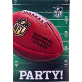 Cartes d'invitation et de remerciement de la NFL, paq. 8 Front_Flat