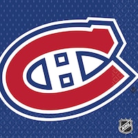 Montreal Canadiens Lunch Napkins 16ct Overhead_Flat
