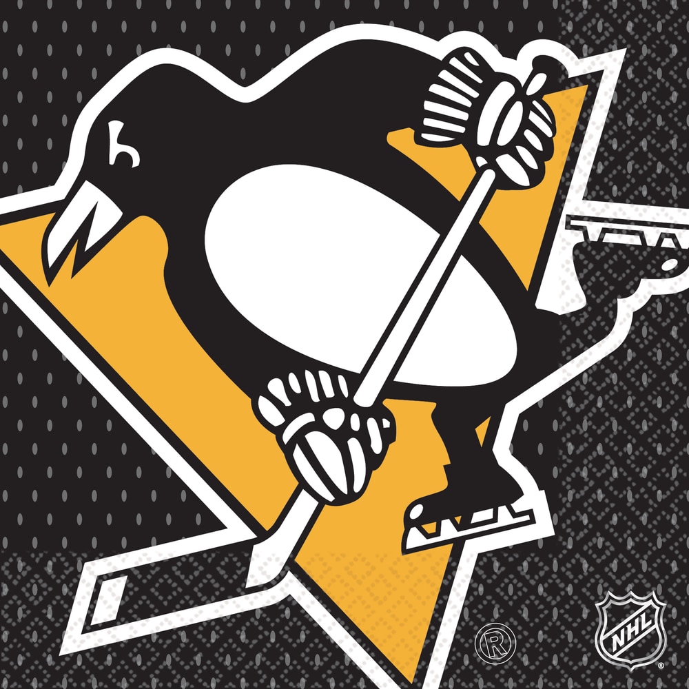 Serviettes De Table Penguins De Pittsburgh, Paq. 16 | Canadian Tire