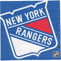 Serviettes de table Rangers de New York, paq. 16 Front_Flat