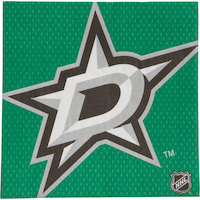 Serviettes de table Stars de Dallas, paq. 16 Overhead_Flat