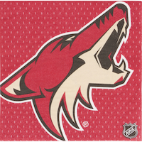 Arizona Coyotes Lunch Napkins, 16-pk Front_Flat