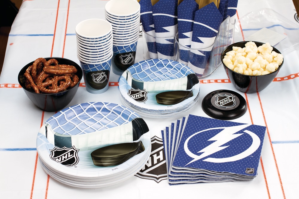 Tampa Bay Lightning Lunch Napkins, 16pk Canadian Tire