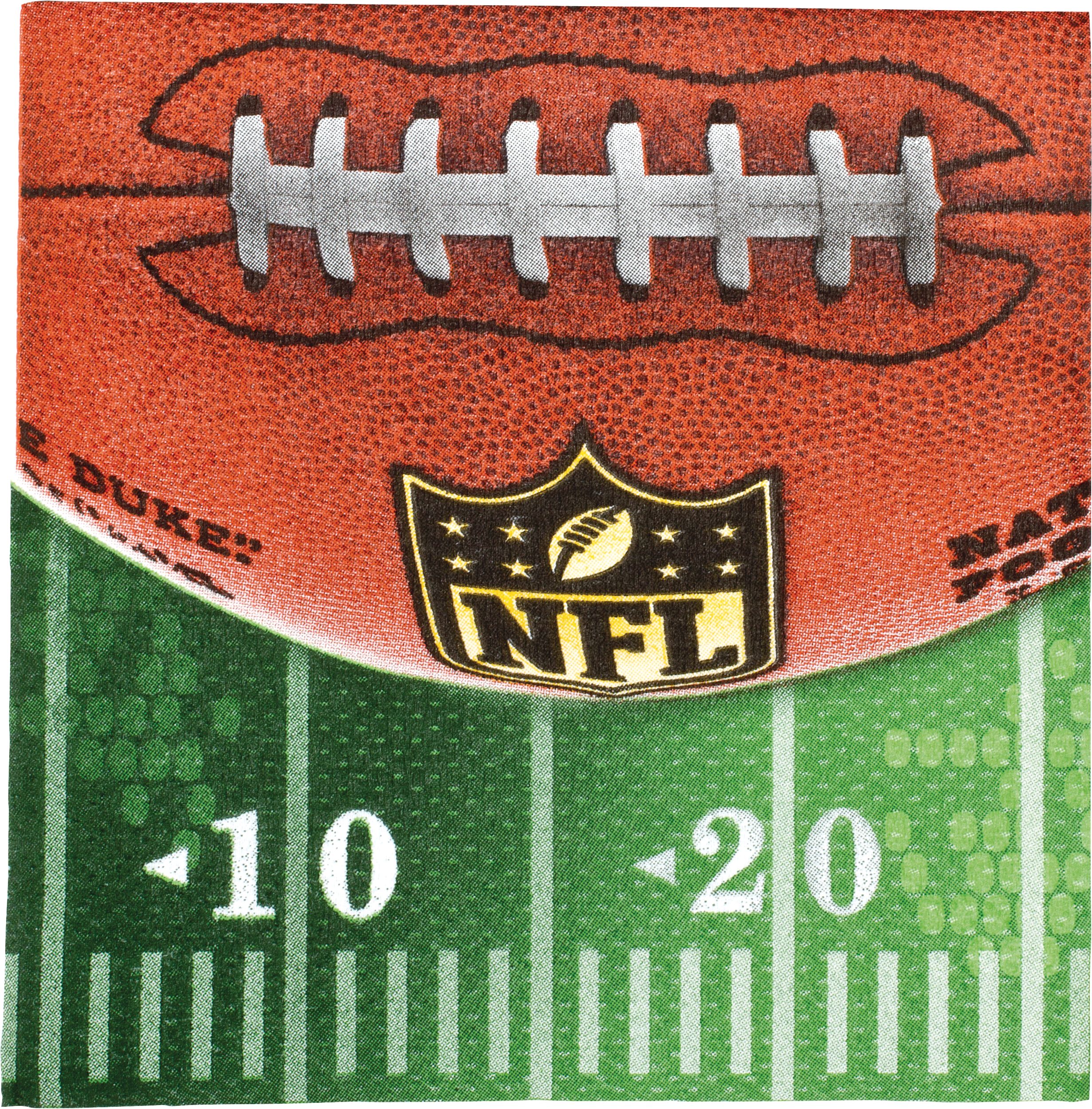 NFL Drive Beverage Napkins, 36-pk Front_Flat