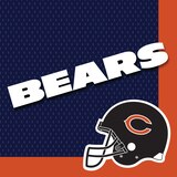 Chicago Bears Lunch Napkins, 36-pk Overhead_Flat