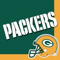 Serviettes de table, Packers de Green Bay, paq. 36 Overhead_Flat