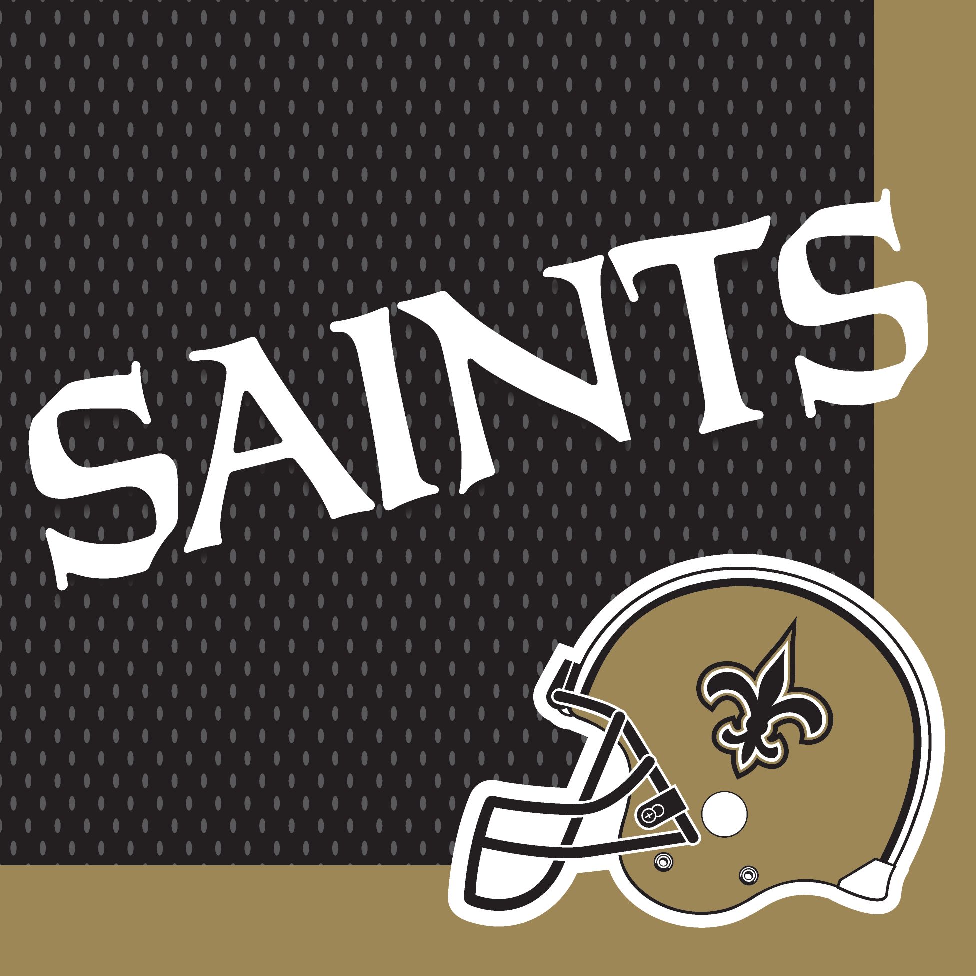 New Orleans Saints Lunch Napkins, 36-pk | Canadian Tire