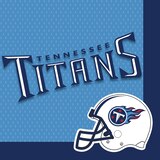 Serviettes de table, Titans du Tennessee, paq. 36 Overhead_Flat
