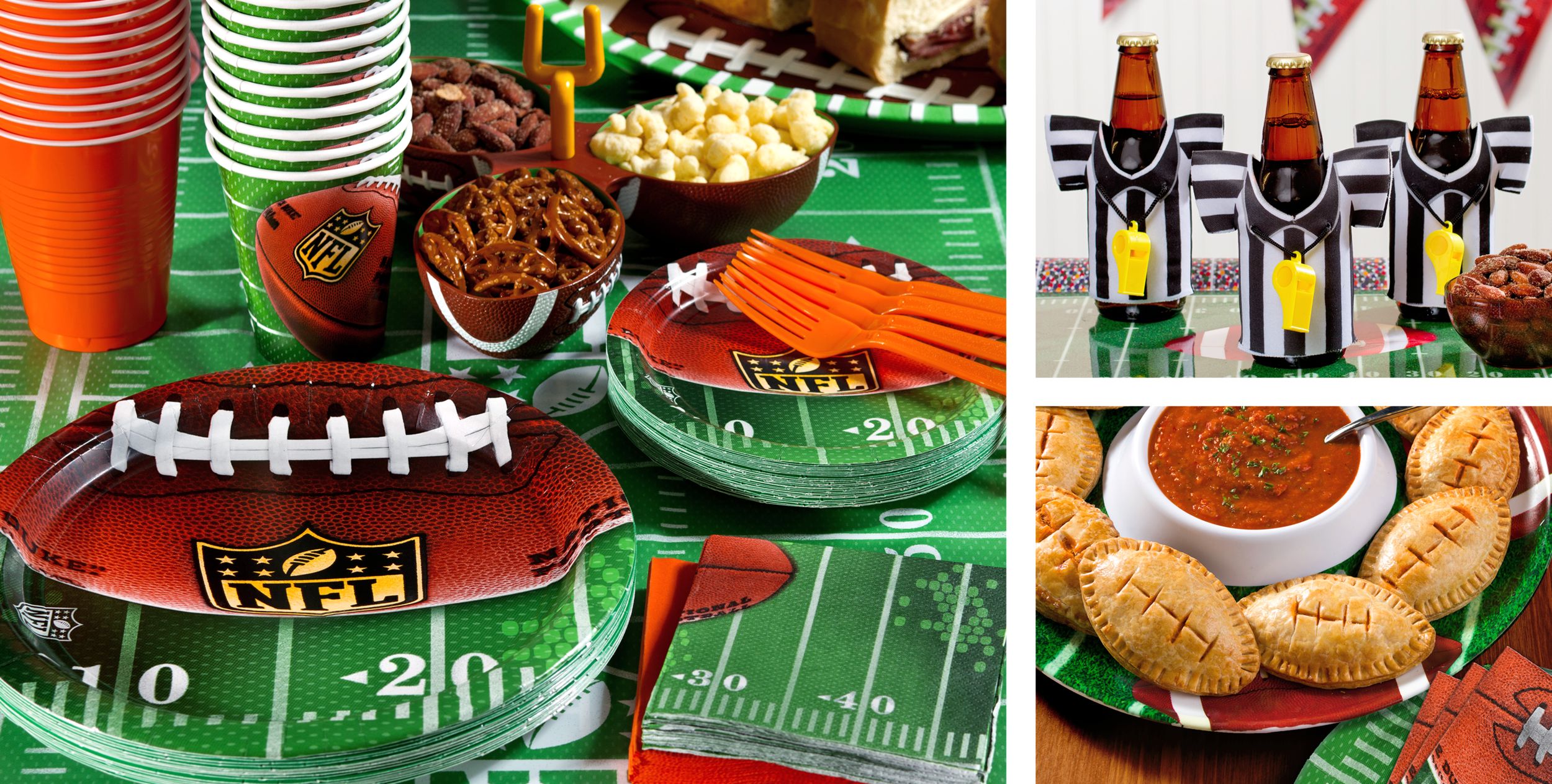 NFL Drive Dinner Plates, 18-pk Composite_or_Mixed