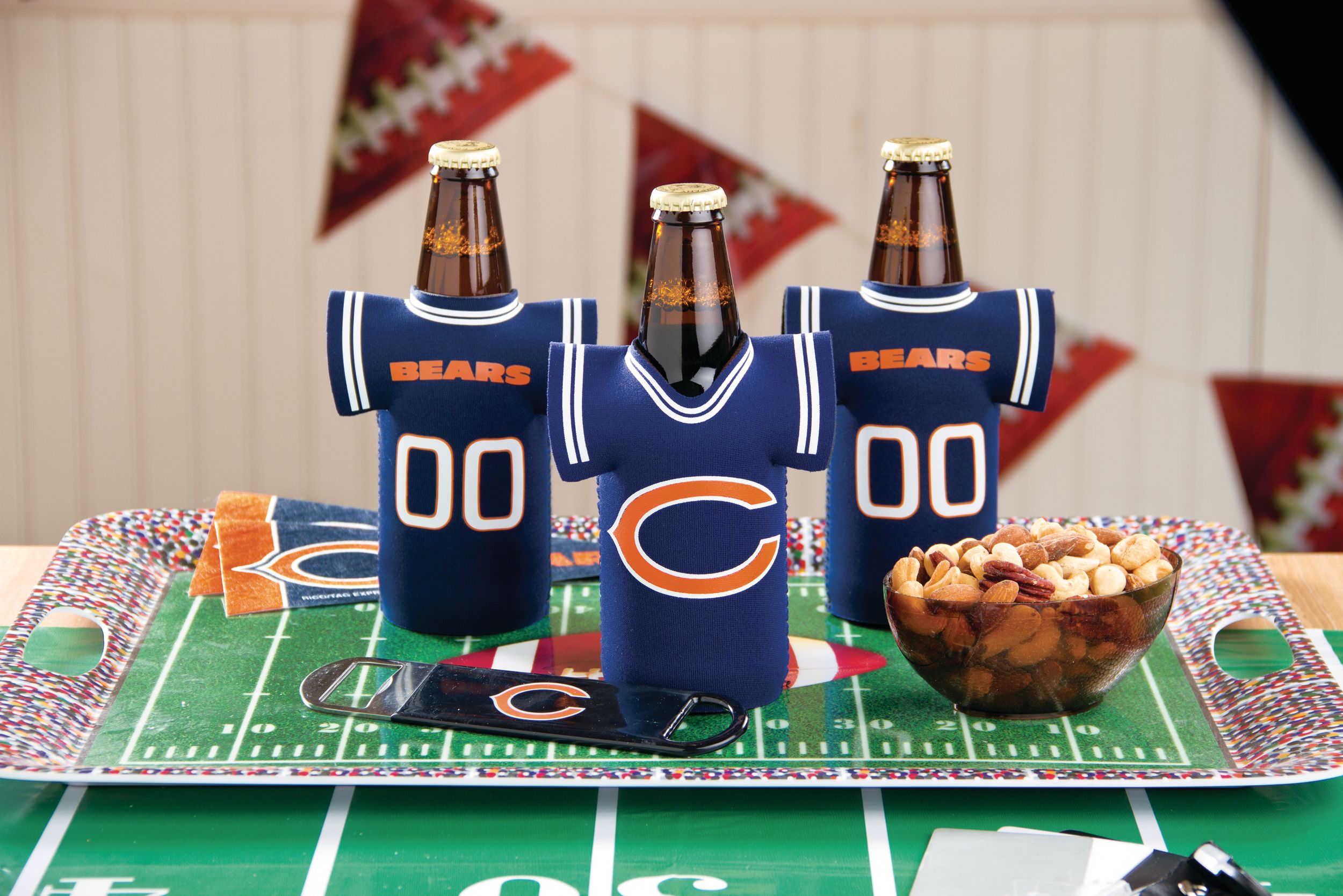 Chicago Bears Lunch Plates, 18-pk Composite_or_Mixed