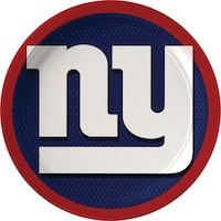 New York Giants Lunch Plates, 18-pk Overhead_Flat