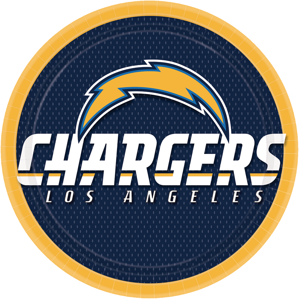 Los Angeles Chargers Lunch Plates, 18-pk | Canadian Tire