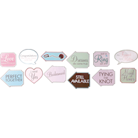 Bridal Shower Photo Booth Props, 12-pk Front_Flat