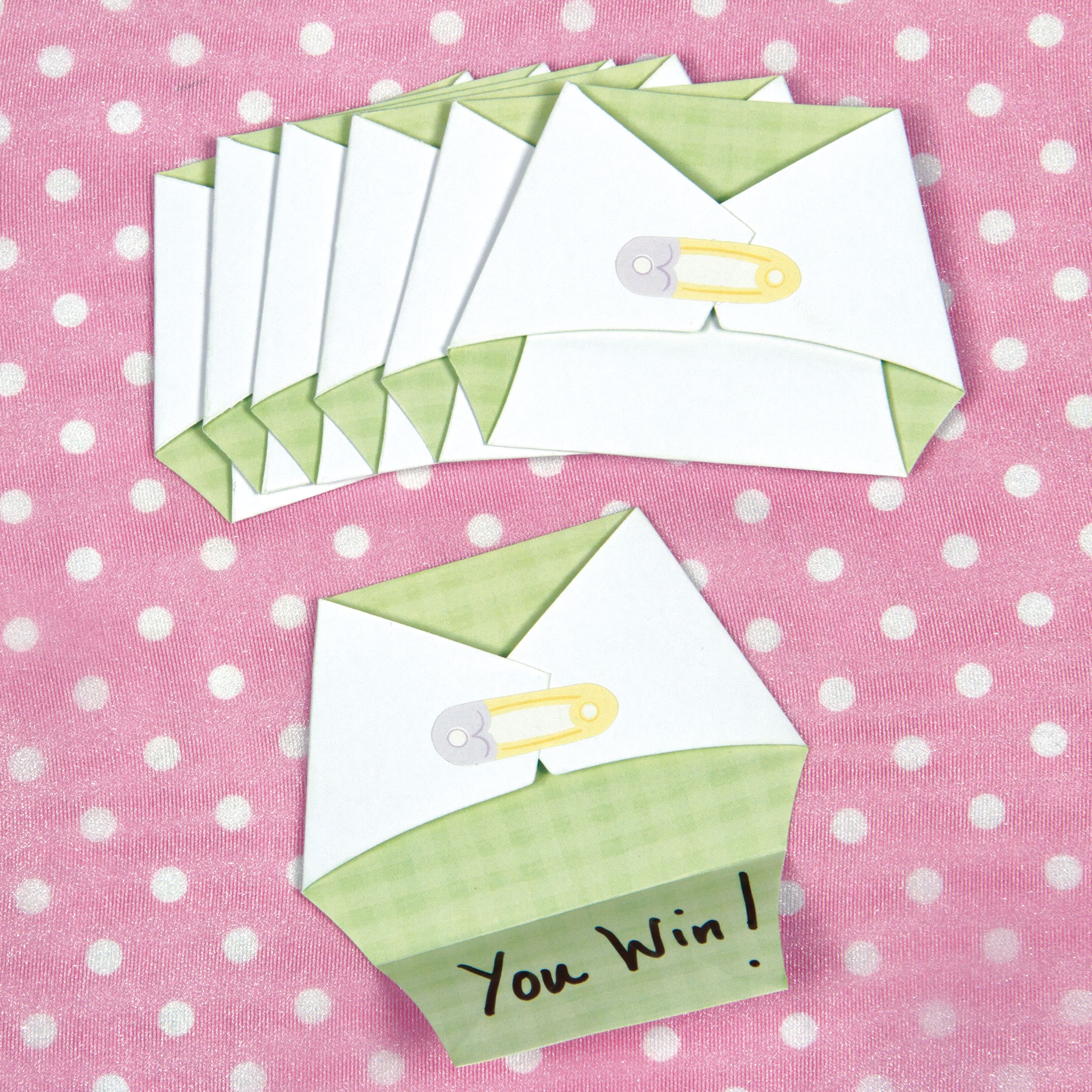 Baby Shower Game Kit, 49-pc Overhead_Plunge