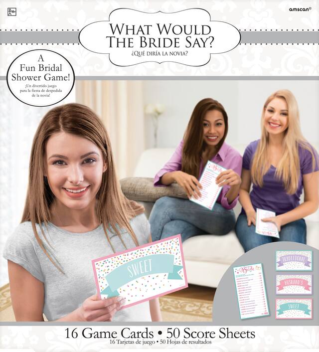 What Would the Bride Say Bridal Shower Game Front_Flat