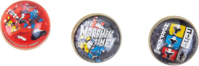 Balle rebondissante Power Rangers Overhead_Flat