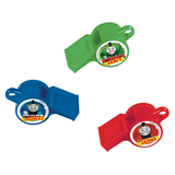 Thomas the Tank Engine Whistles for Birthday Party Favours, Red/Blue/Green, 12-pk Composite_or_Mixed