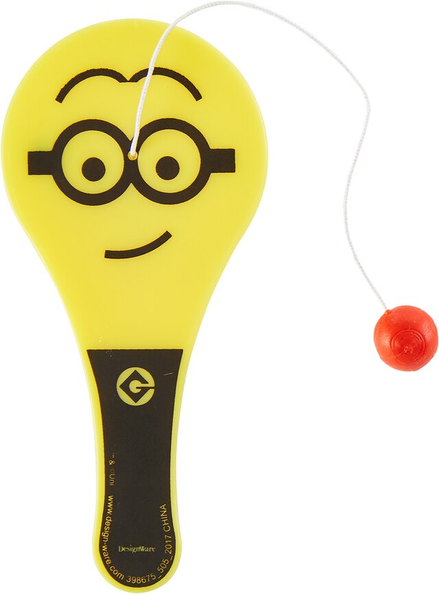 Minions Paddle Balls for Birthday Party Favours, 12pk Party City