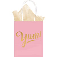 Sacs en papier kraft Douceurs sucrées, paq. 6 Front_Flat