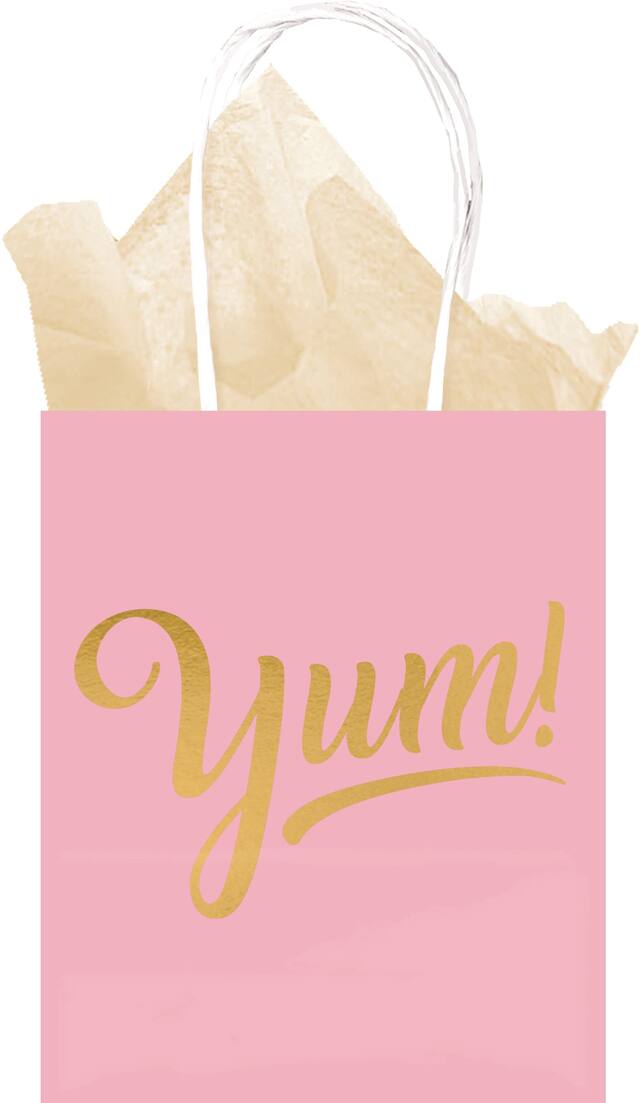 Sweet Treats Kraft Bags, 6-pk Front_Flat