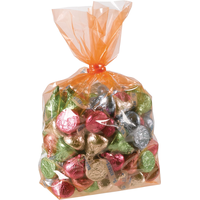 Sacs de fête pour friandises en cellophane rectangulaires, choix de couleurs, 11,5 po, paq. 25, pour fête d'anniversaire Front_Flat