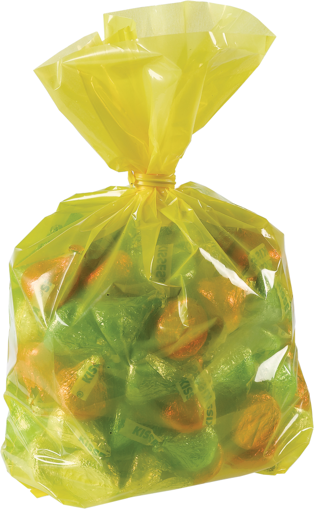 Sunshine Plastic Treat Bags, Medium, 25pk Party City