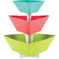 Présentoir de bols de friandises à étages Sweet Treats Front_Elevated