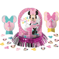 Décorations de table 1er anniversaire Minnie Mouse, 23 pièces Composite_or_Mixed