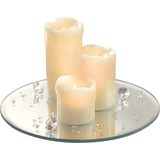 Centre de table miroir rond Front_Elevated