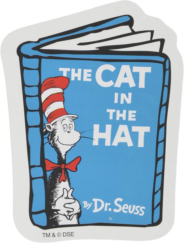 Dr. Seuss Books Cutout Decorations for Birthday Party/Classroom, 30-pc Overhead_Flat