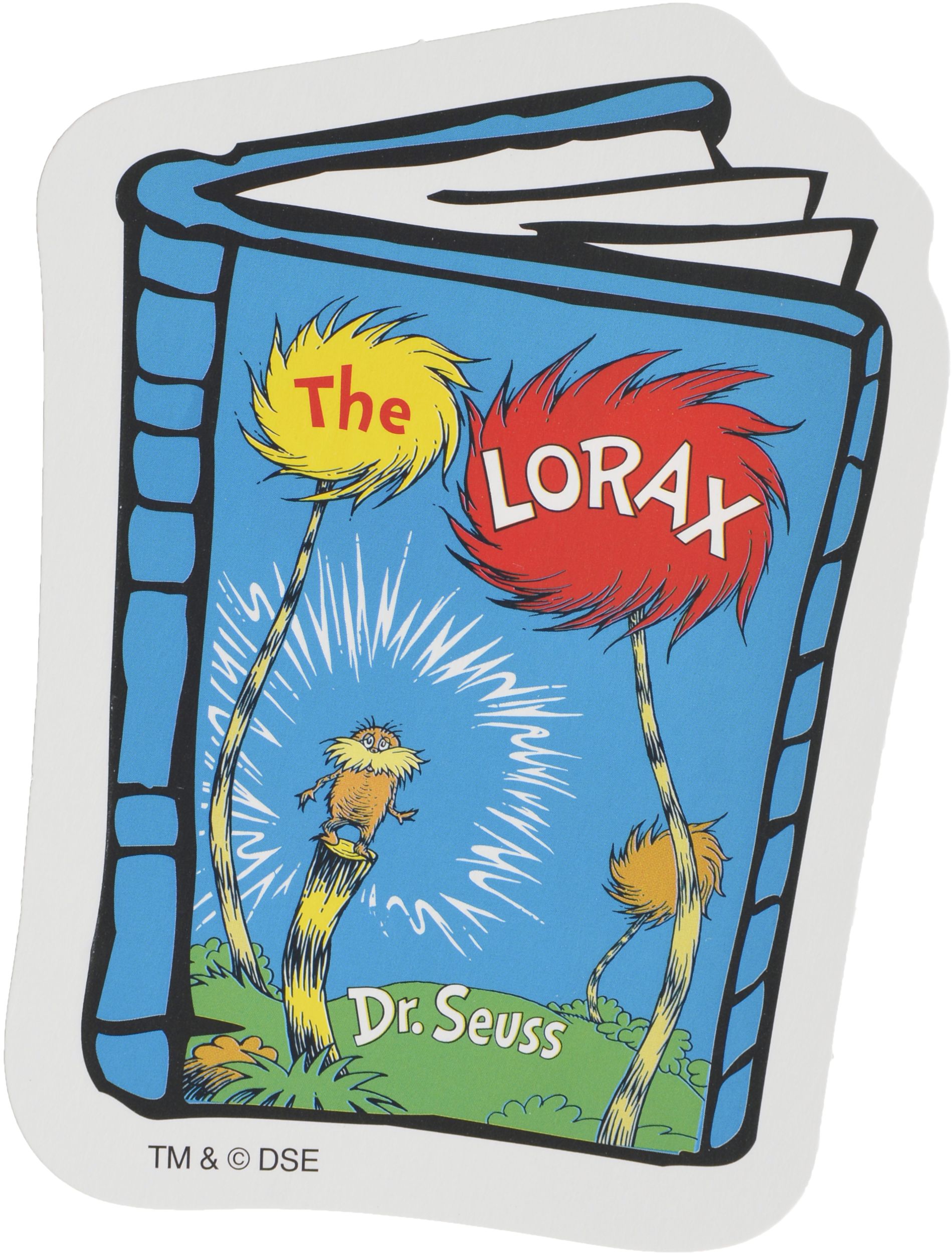 Dr. Seuss Books Cutout Decorations for Birthday Party/Classroom, 30-pc Overhead_Flat