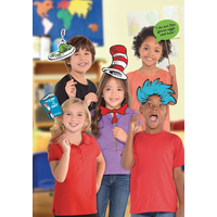 Dr. Seuss Birthday Party Photo Booth Props, 13-ct Composite_or_Mixed