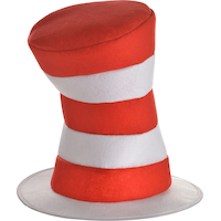 Adult Dr. Seuss Cat in the Hat Costume Accessory Kit Front_Angled_Right
