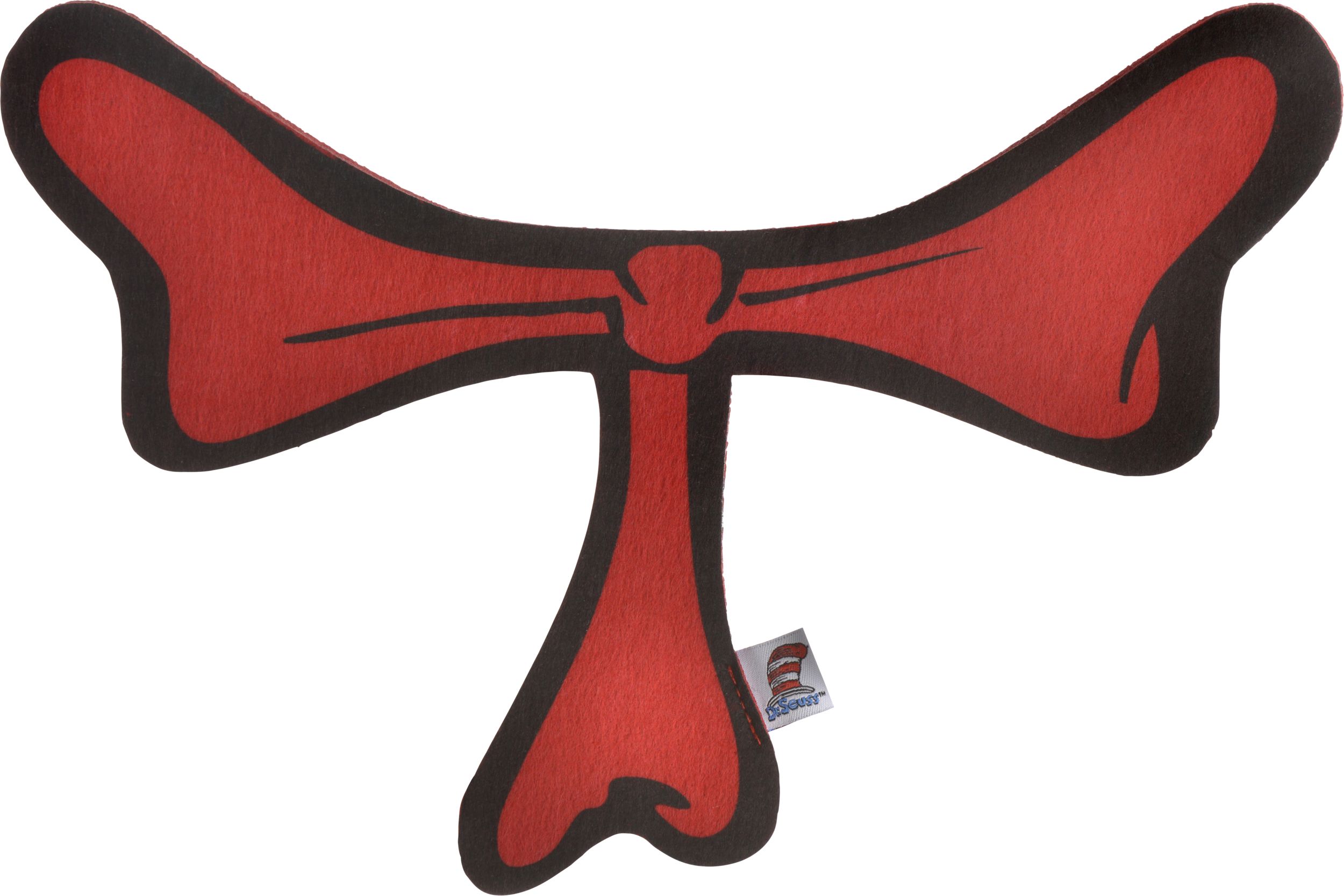 Adult Dr. Seuss Cat in the Hat Costume Accessory Kit Overhead_Flat