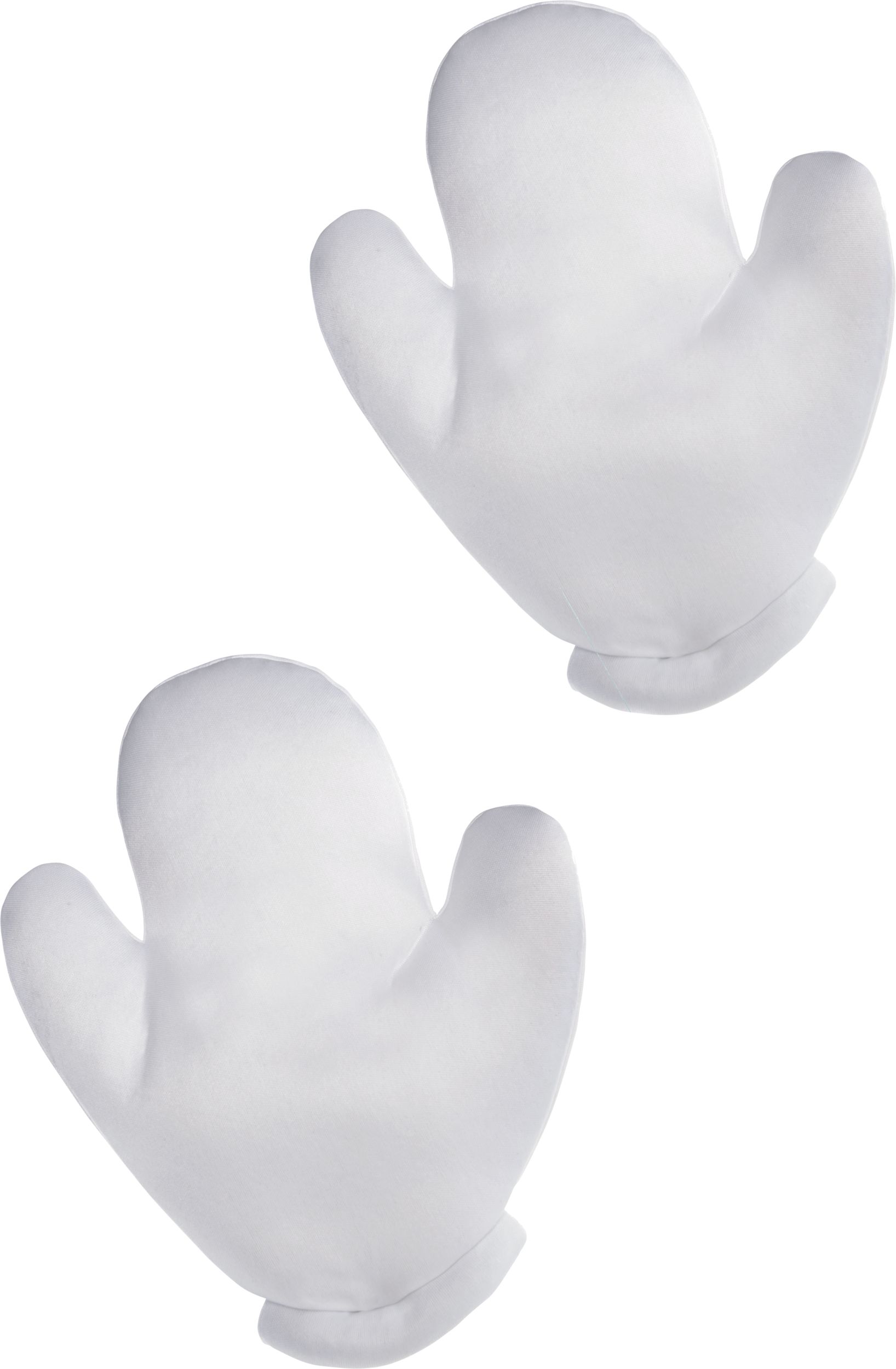 Kids' Dr. Seuss Cat in the Hat Gloves, White, One Size, Ages 4+ Overhead_Flat