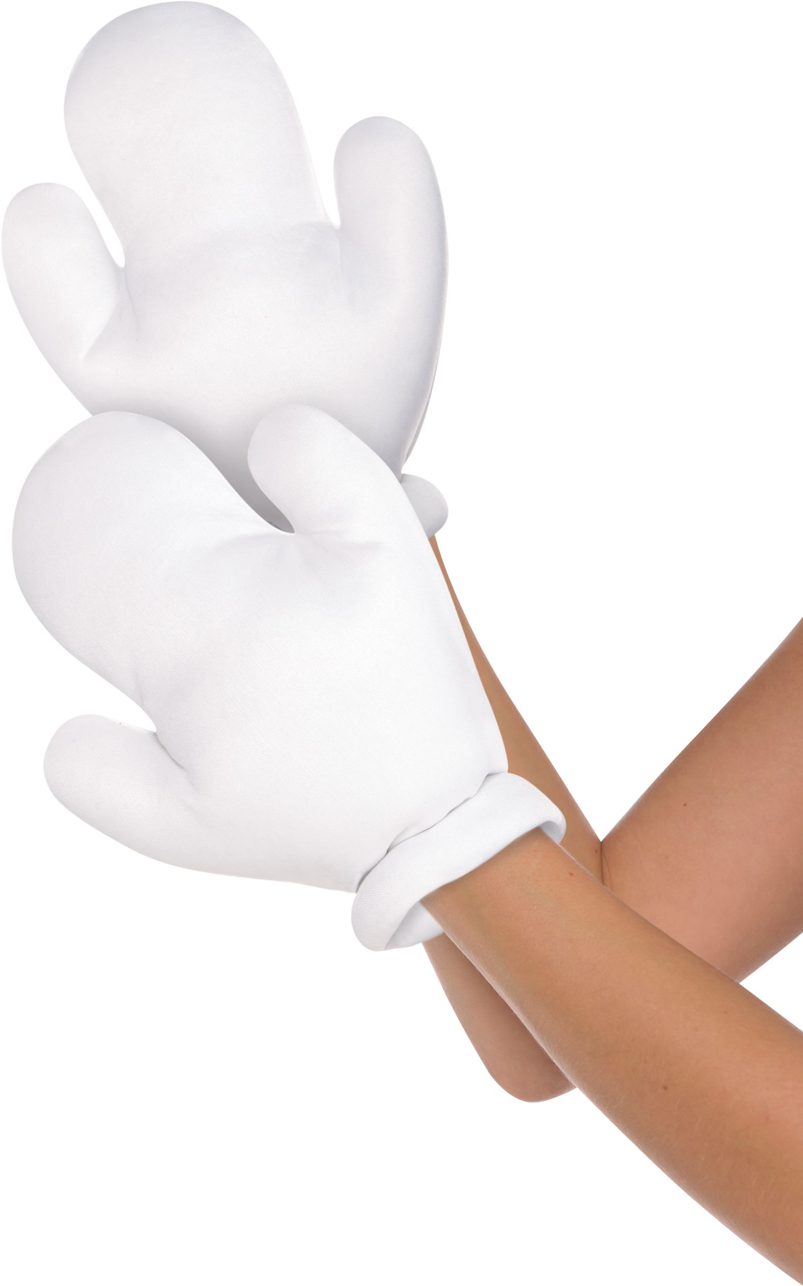 Adult Dr. Seuss Cat in the Hat Gloves, White, One Size Composite_or_Mixed