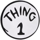 Renforts à appliquer Dr. Seuss Bidule&nbsp;1 à Bidule&nbsp;9, adultes, paq. 9 Front_Flat