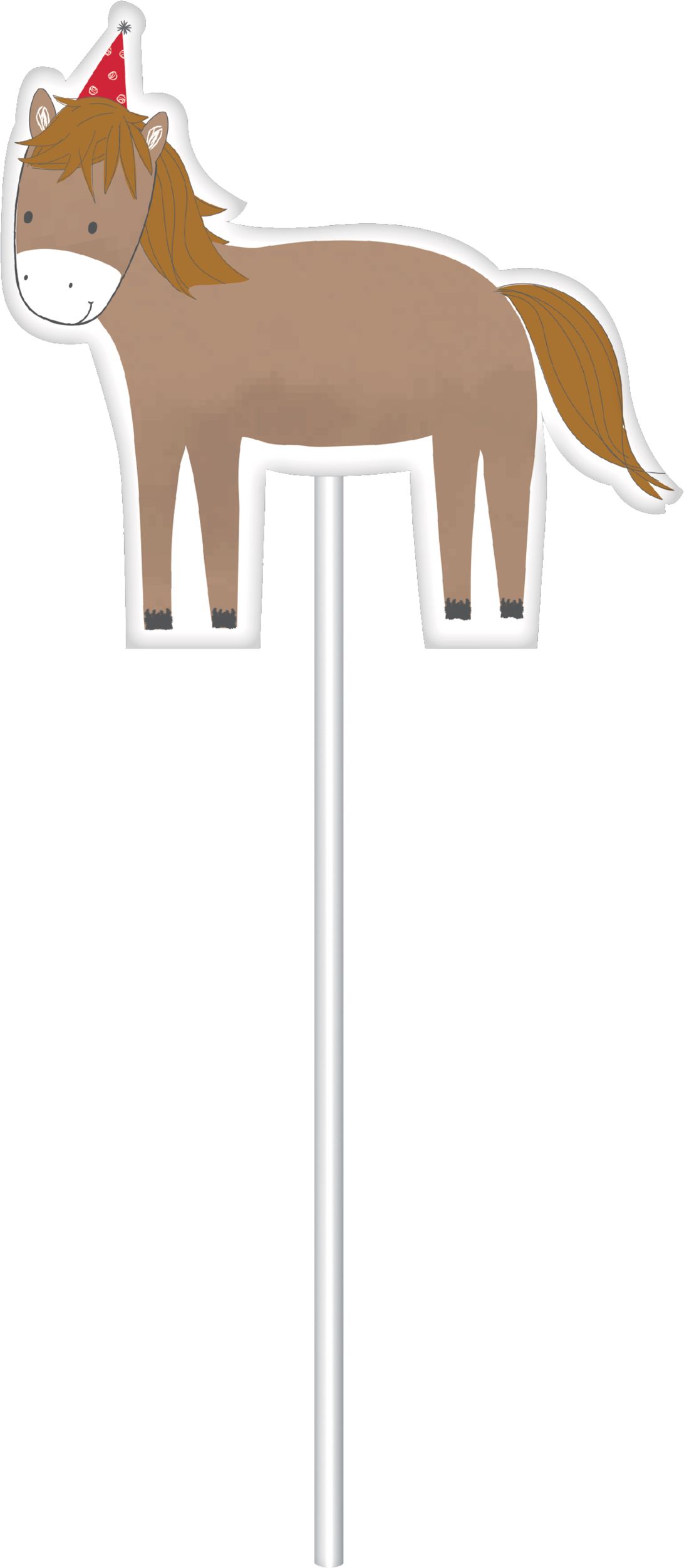 Friendly Farm Birthday Cake Toppers, 12-pk Front_Flat