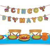 Cinco de Mayo Glitter Letter Banner Front_Flat