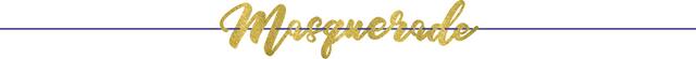 A Night in Disguise Masquerade Glitter Letter Banner Front_Flat