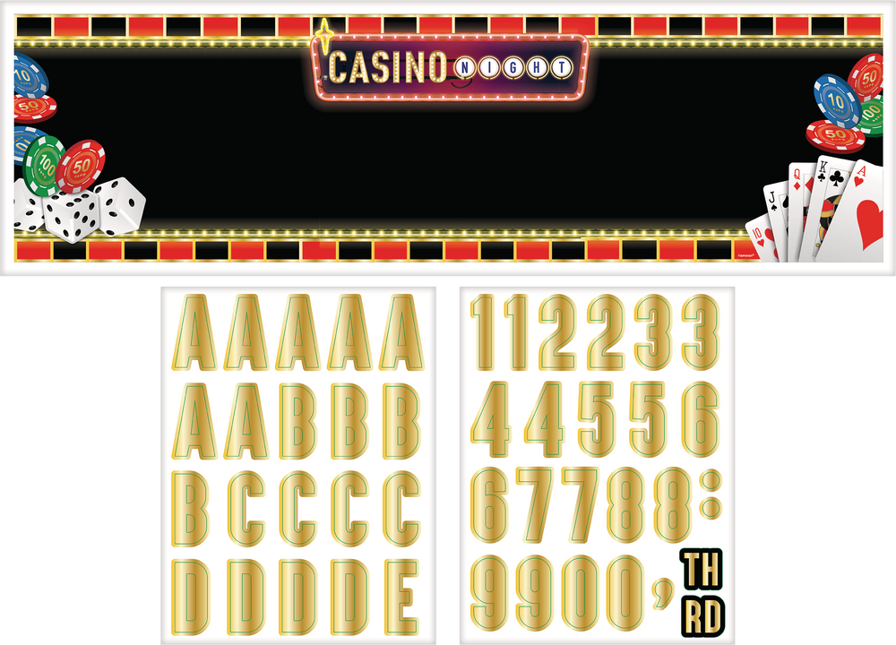 Roll The Dice Personalized Banner Kit Canadian Tire