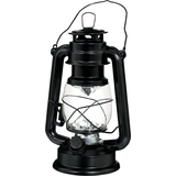 Old West Metal LED Hurricane Lantern Front_Angled_Left