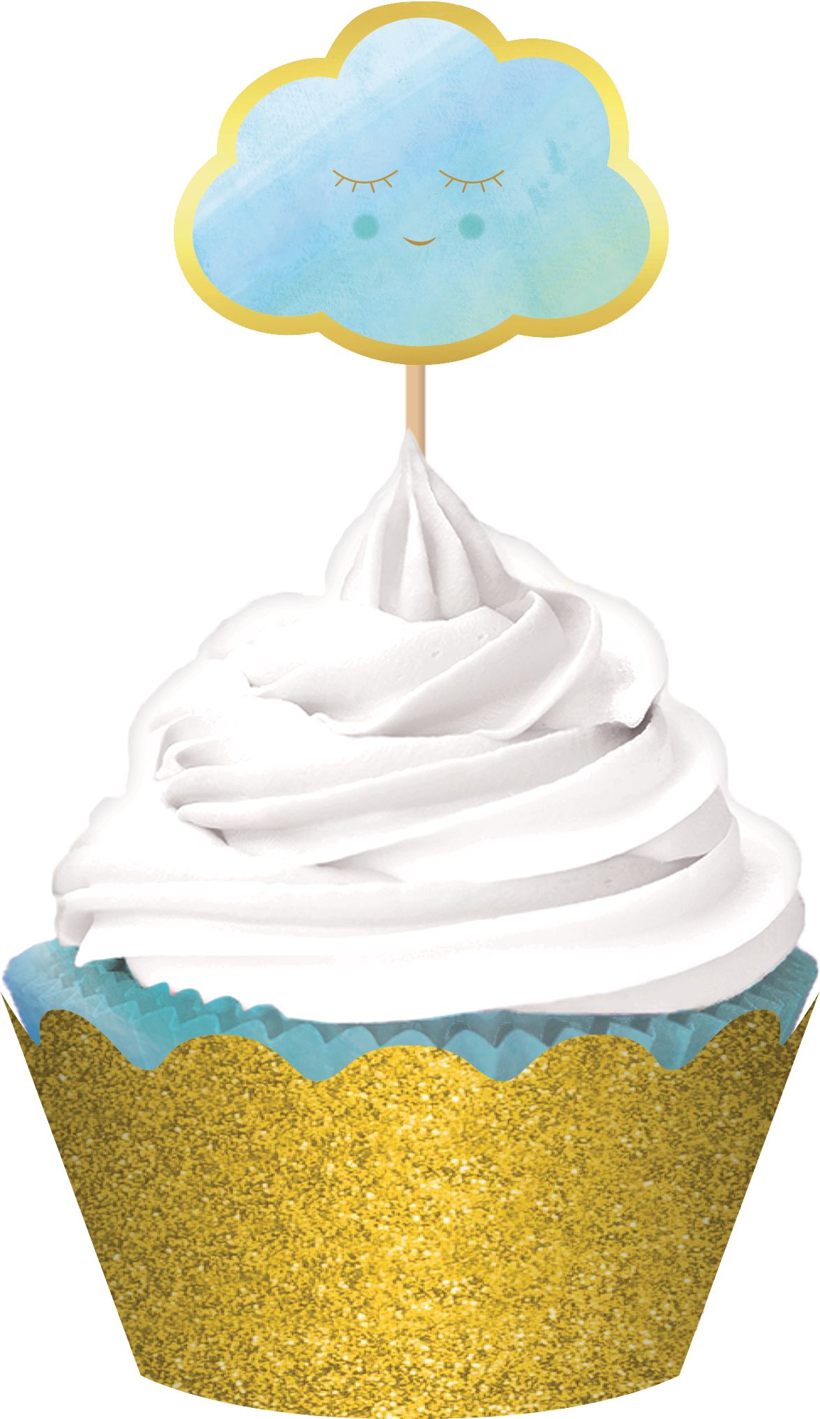 Oh BOY Cupcake Kit for 24 Front_Flat