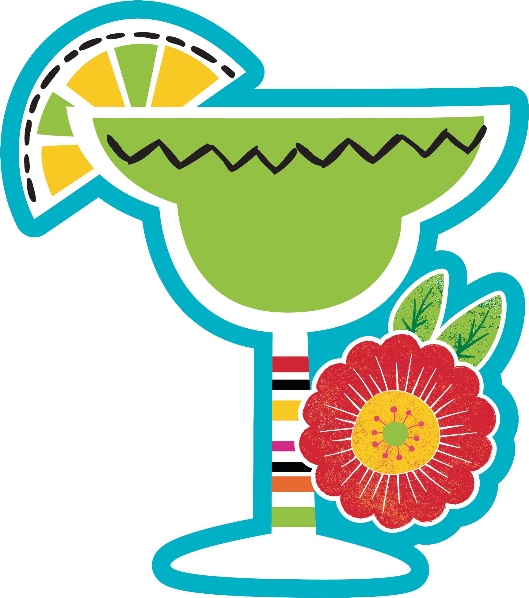 Fiesta Time Cutouts, 30-pc Front_Flat