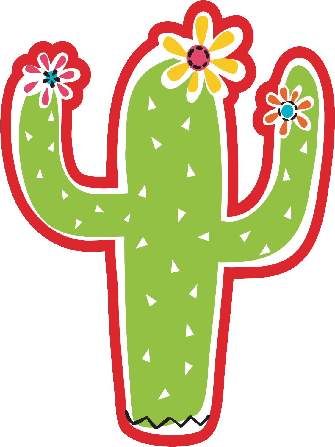 Fiesta Time Cutouts, 30-pc Front_Flat