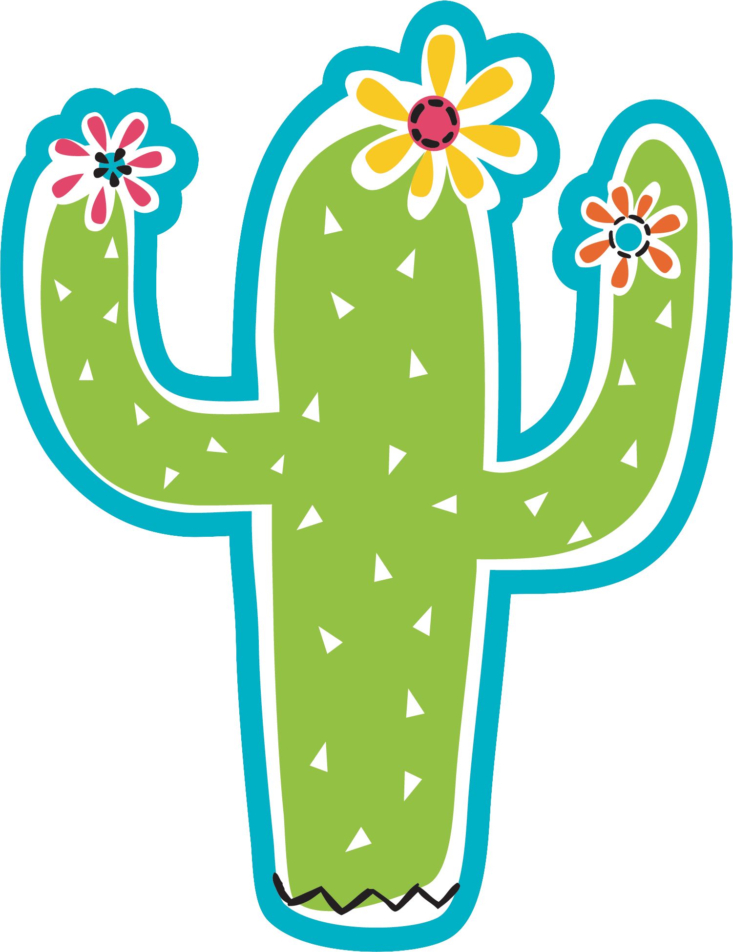 Fiesta Time Cutouts, 30-pc Front_Flat