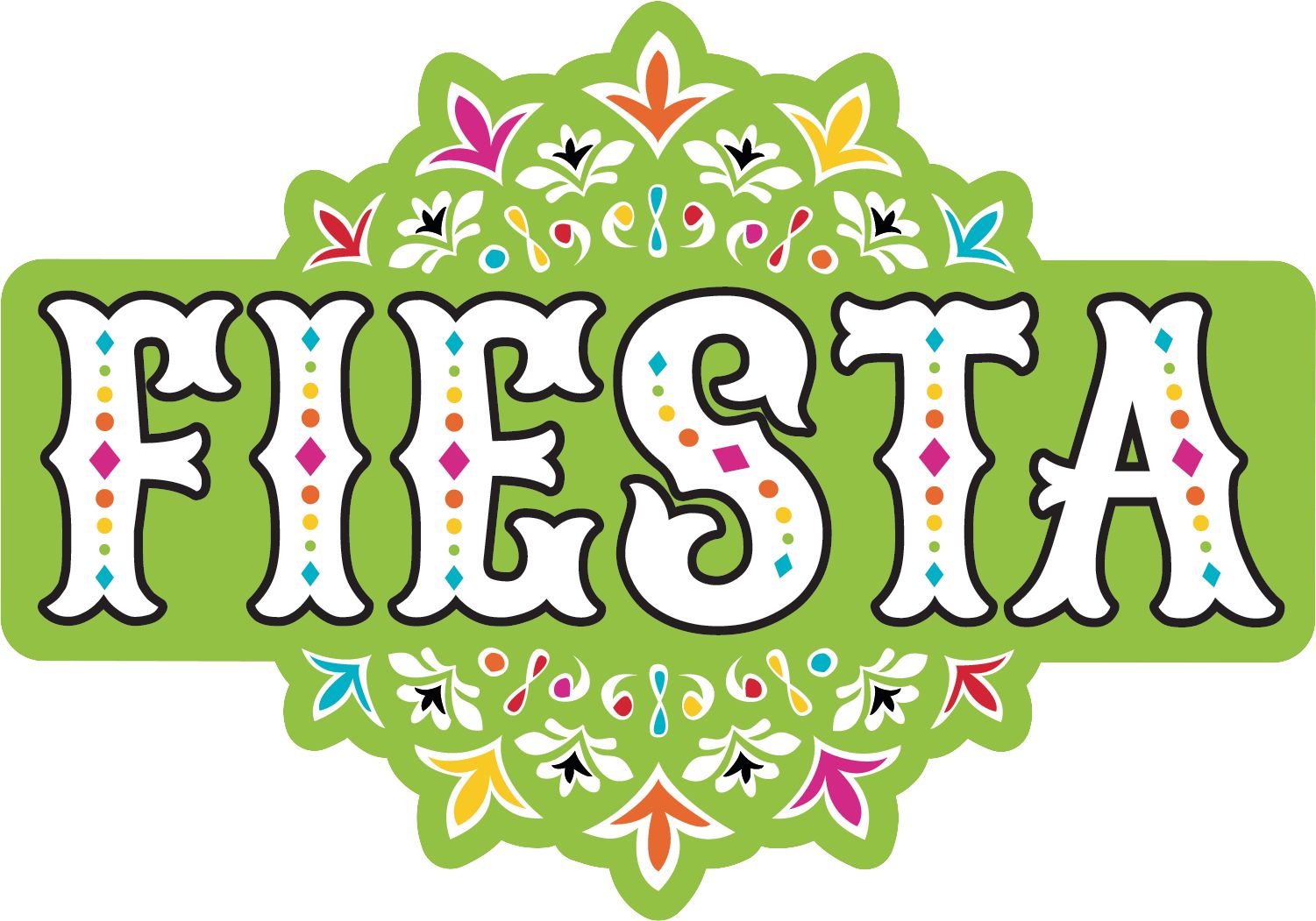 Fiesta Time Cutouts, 30-pc Front_Flat